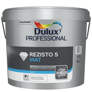 REZISTO 5 - emulsja do ścian Dulux Professional biała