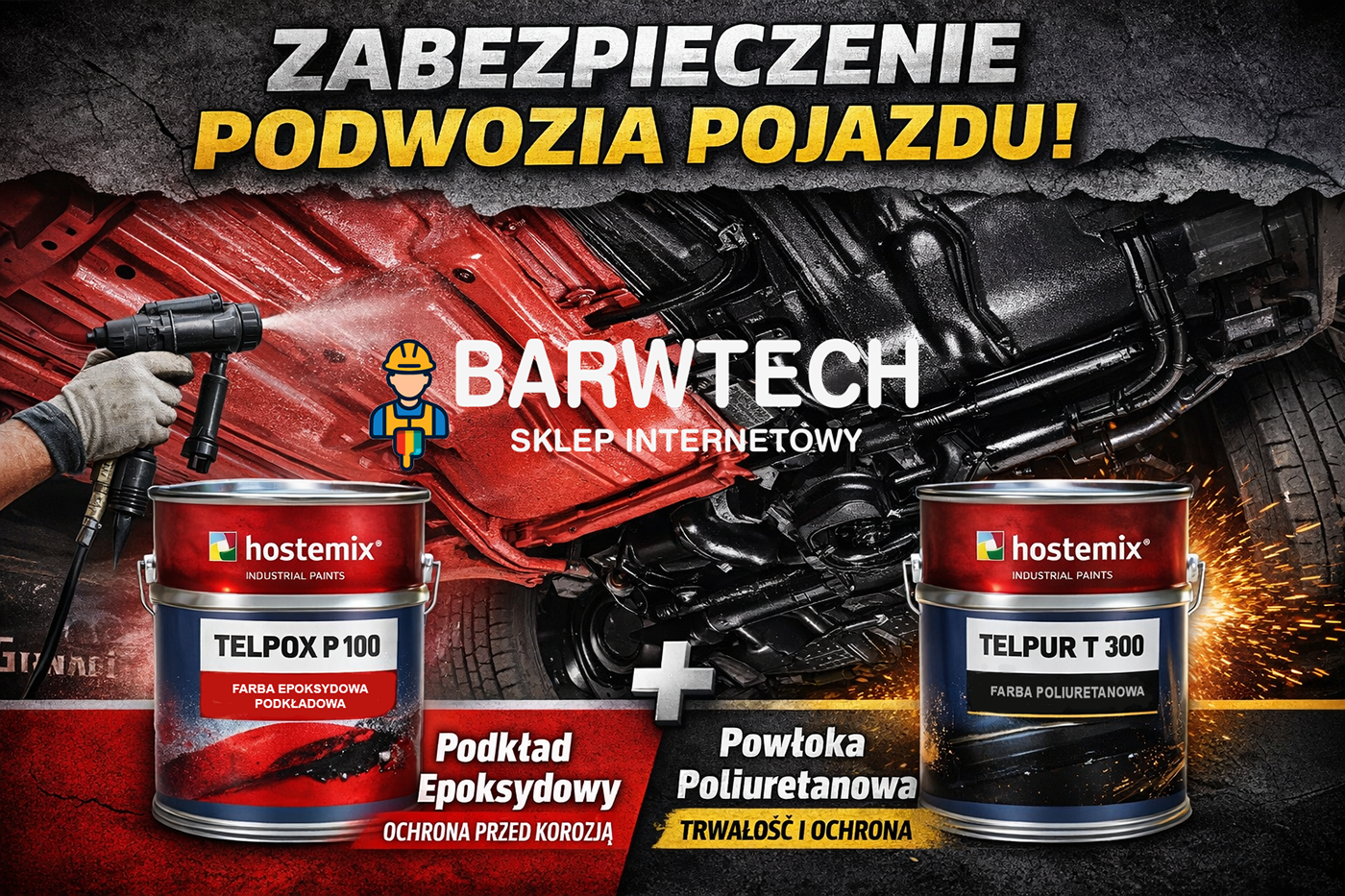 Zabezpieczenie auta telpox + telpur