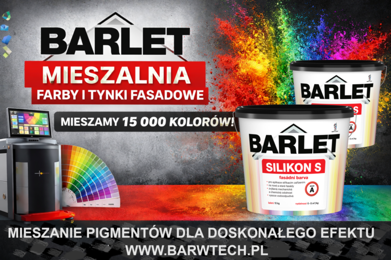 BARLET – SYSTEM ELEWACYJNY : Tynki Silkonowe ,Tynki moziakowe i Grunt pod tynki.