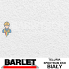 Tynk Silikonowy Barlet biały 1,5mm baranek