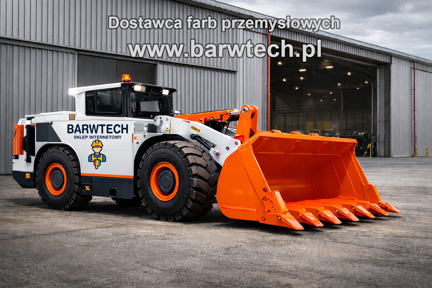 Malowanie maszyn Grunt Epoksydowy + Farba poliuretanowa