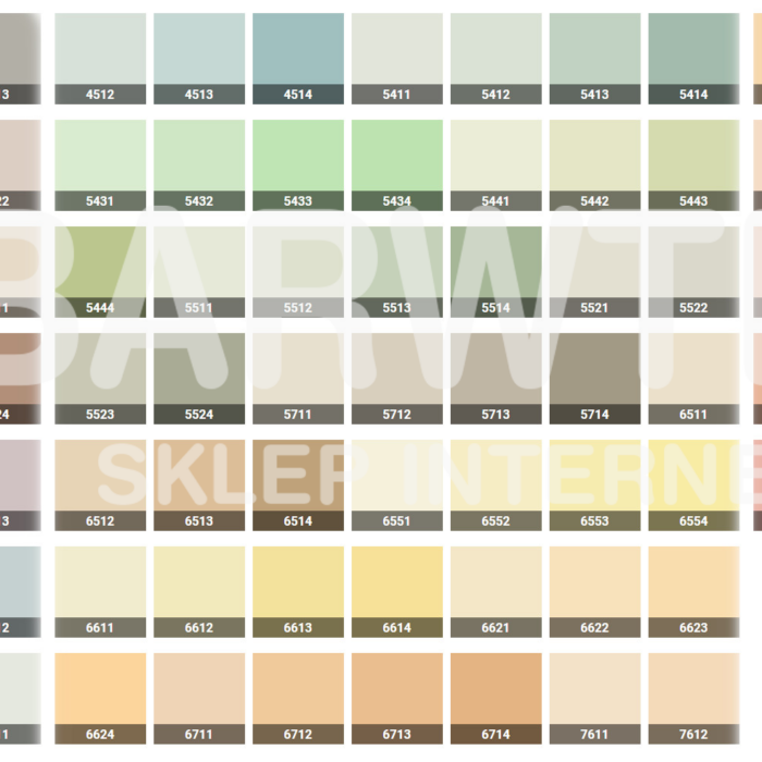 Poglądowy wzornik Tynków Silikonowych Barlet