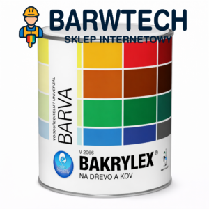 BAKRYLEX - Uniwersalna emalia akrylowa do drewna i metalu (połysk)