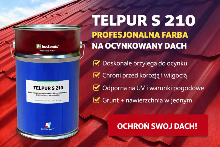 Farba na dach TELPUR S210 – Poliuretanowa