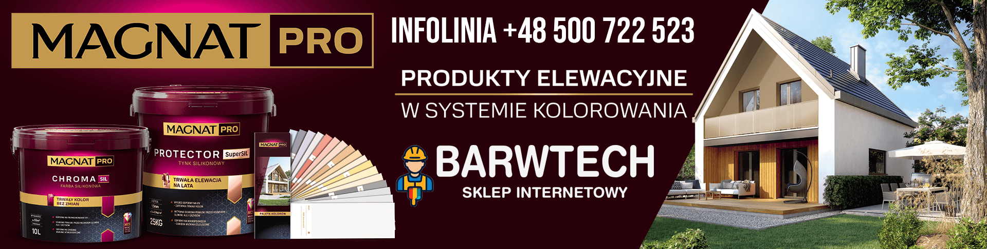 Farby Fasadowe Magnat PRO