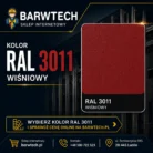Farba na dach Wiśniowa RAL 3011