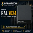 Farba na dach szary grafit RAL 7024