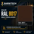 Farba do malowania dachu Brąz Czekoladowy RAL 8017
