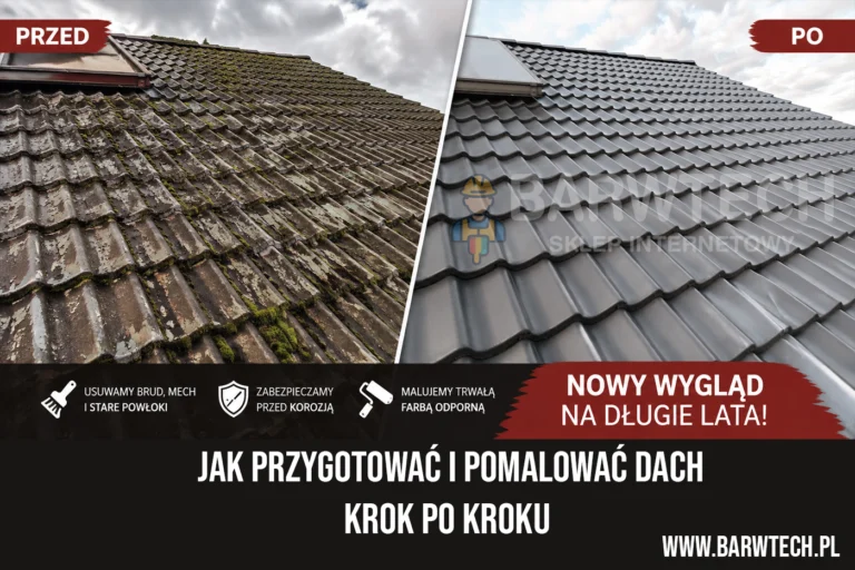 Jak odnowić dach z blachy ocynkowanej krok po kroku? Poradnik eksperta BarwTech.pl