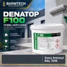 Farba do malowania betonu Ral 7016 Szary antracytowy