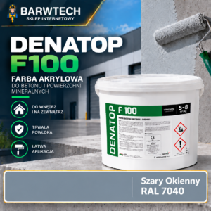 Farba na beto Szary okienny RAL 7040