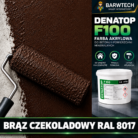 Farba do betonu brąz czekoladowy ral 8017