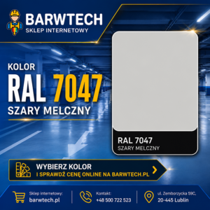 Farba na beton Szary mleczny RAL 7047
