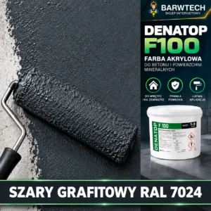 Farba do malowania posadzki betonowej Ral 7024