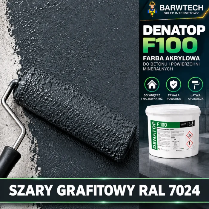 Farba do malowania posadzki betonowej Ral 7024