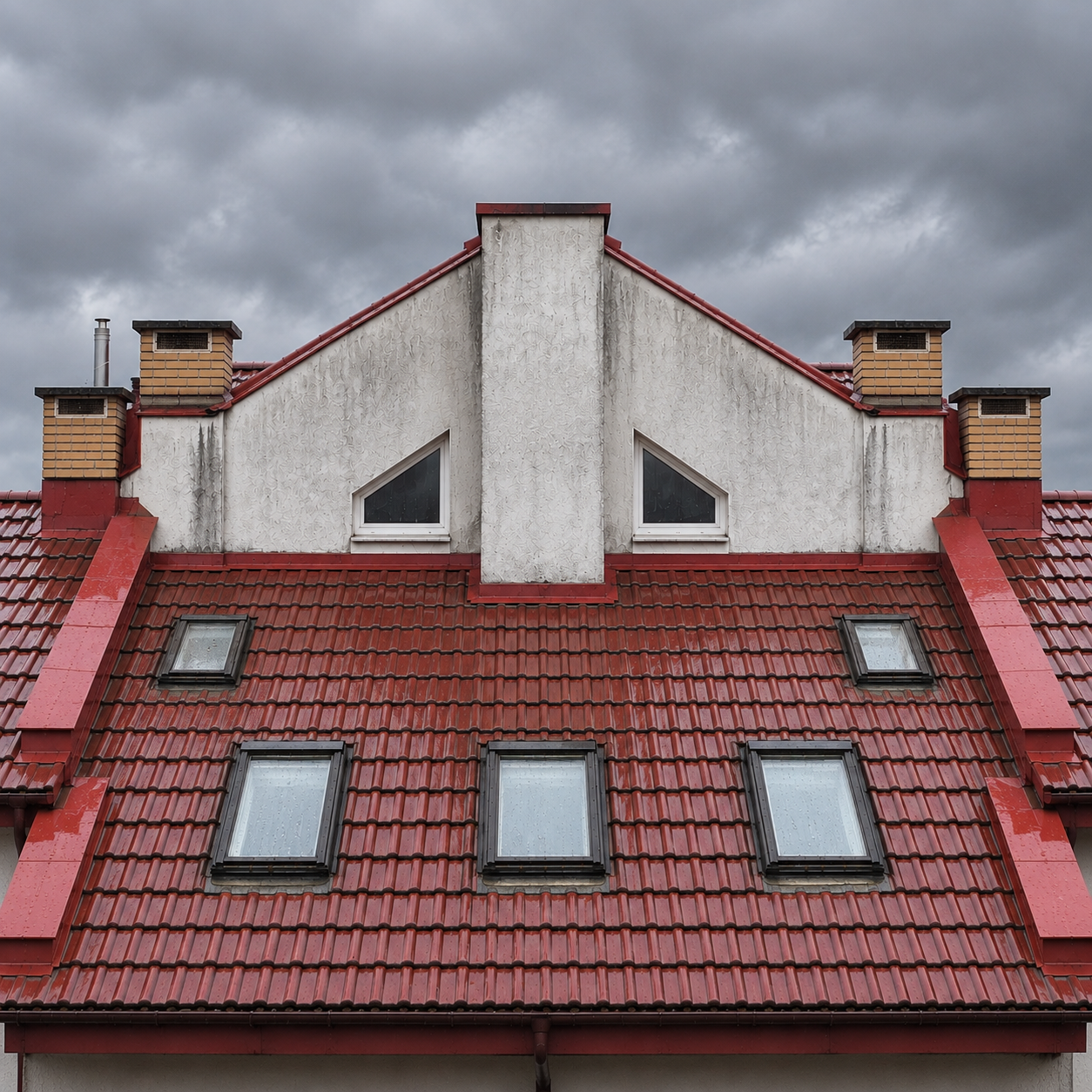 Dach Kolorowa PRZED
