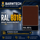 Farba epoksydowa do malowania betonu Brązowa ral 8016